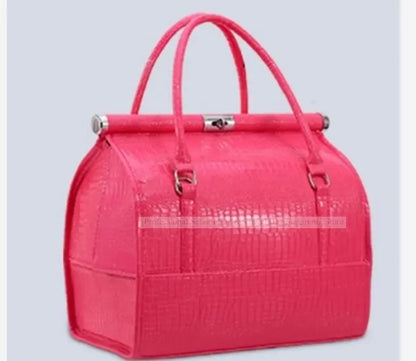 Women Multilayer cosmetic bag PU makeup organizers box Beauty case Dressing Case Tattoos Nail Tools Storage case Toiletry case