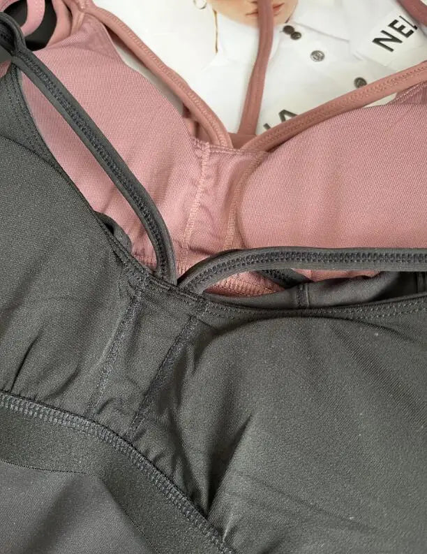 Women New Sporty Vest Chest Pad Sexy Back High Elasticity Breathable Quick-drying Fitness Running Tank Tops