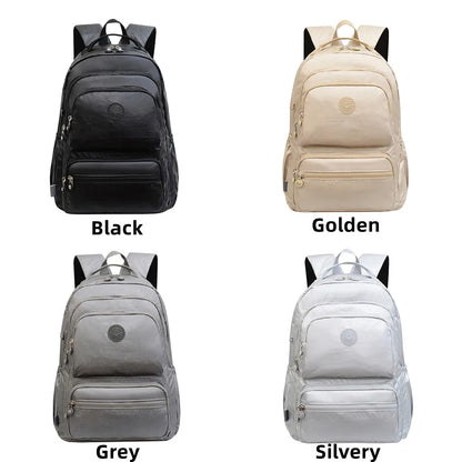 Women Nylon Backpack Fashion Female Shoulder Bag Sac a Dos Ladies Bagpack Mochilas School Bags For Teenage Girls