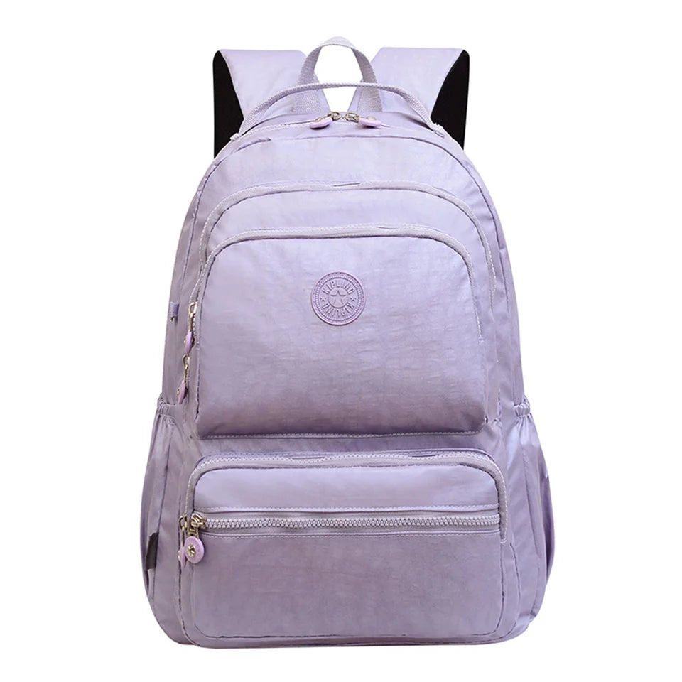 Women Nylon Backpack Fashion Female Shoulder Bag Sac a Dos Ladies Bagpack Mochilas School Bags For Teenage Girls