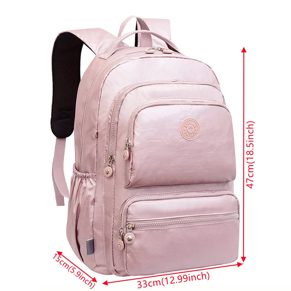 Women Nylon Backpack Fashion Female Shoulder Bag Sac a Dos Ladies Bagpack Mochilas School Bags For Teenage Girls