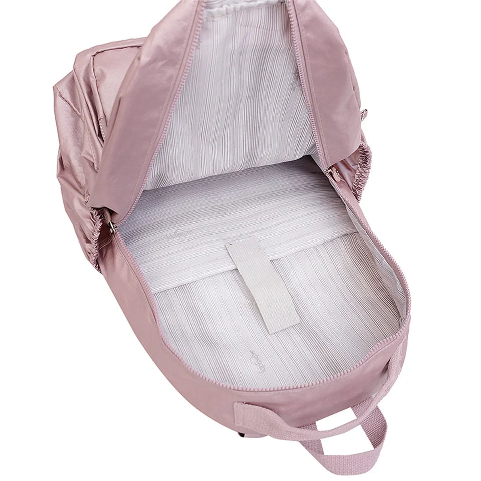 Women Nylon Backpack Fashion Female Shoulder Bag Sac a Dos Ladies Bagpack Mochilas School Bags For Teenage Girls