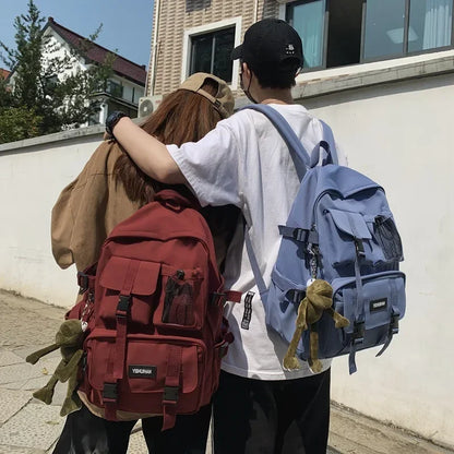Women Nylon Backpack Female Large Capacity Students Schoolbag College Girls Students Bag Boy Casual Fashion Travel Rucksacks