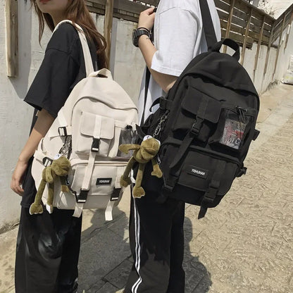 Women Nylon Backpack Female Large Capacity Students Schoolbag College Girls Students Bag Boy Casual Fashion Travel Rucksacks