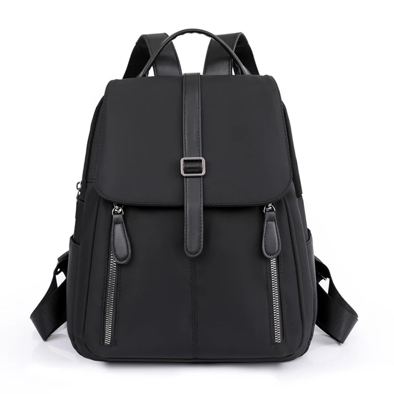 Women Nylon Backpack High Quality Fashion Backpacks for Women Casual Waterproof School Bags for Teenage Girls Travel Rucksack