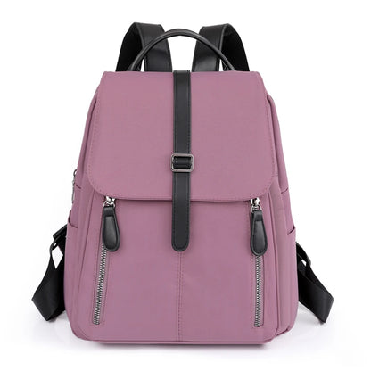Women Nylon Backpack High Quality Fashion Backpacks for Women Casual Waterproof School Bags for Teenage Girls Travel Rucksack