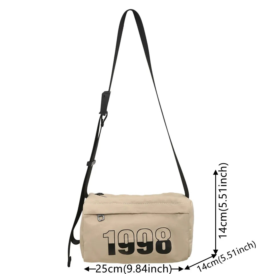 Women Nylon Crossbody Bag Youth Ladies Fashion Shoulder Bag Student Large Capacity Female Bags Woman Packet