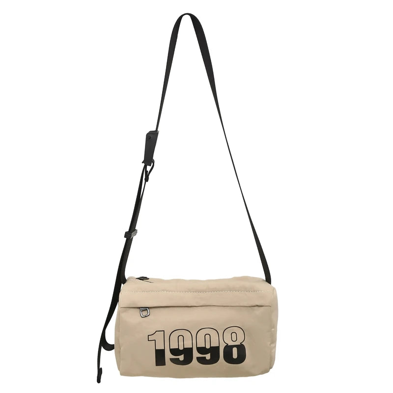 Women Nylon Crossbody Bag Youth Ladies Fashion Shoulder Bag Student Large Capacity Female Bags Woman Packet
