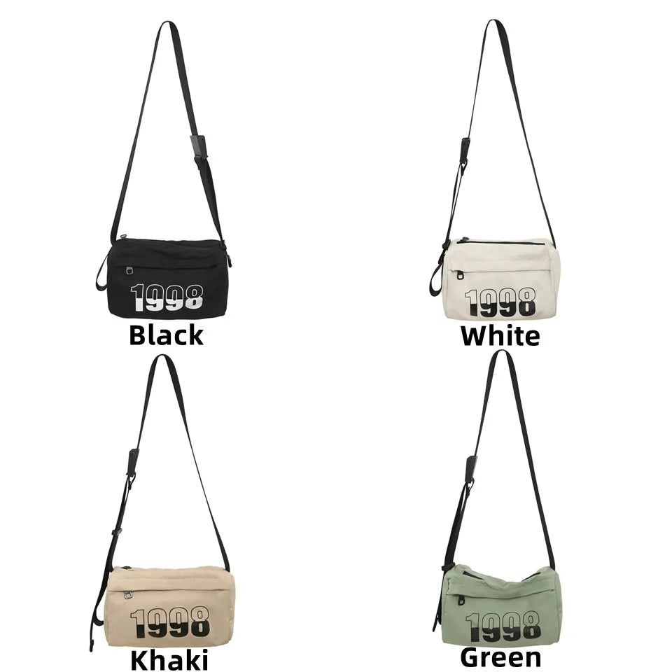 Women Nylon Crossbody Bag Youth Ladies Fashion Shoulder Bag Student Large Capacity Female Bags Woman Packet