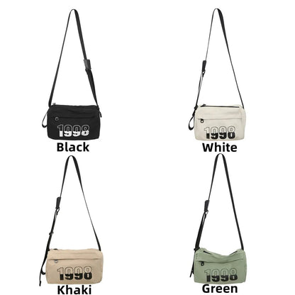 Women Nylon Crossbody Bag Youth Ladies Fashion Shoulder Bag Student Large Capacity Female Bags Woman Packet