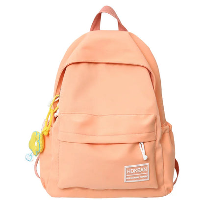 Women Nylon School Bag Girl Travel Cute Book Backpack Trendy Fashion Lady Kawaii College Backpack Cool Female Laptop Student Bag
