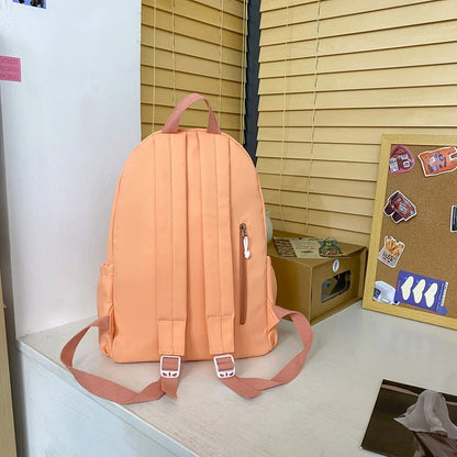 Women Nylon School Bag Girl Travel Cute Book Backpack Trendy Fashion Lady Kawaii College Backpack Cool Female Laptop Student Bag