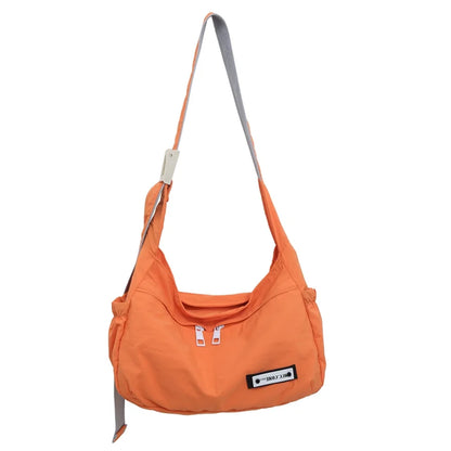 Women Nylon Shoulder Bag And Handbags Designers Female Stripe Top-handle Bags Fashion Brand Handbags