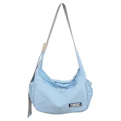 Women Nylon Shoulder Bag And Handbags Designers Female Stripe Top-handle Bags Fashion Brand Handbags