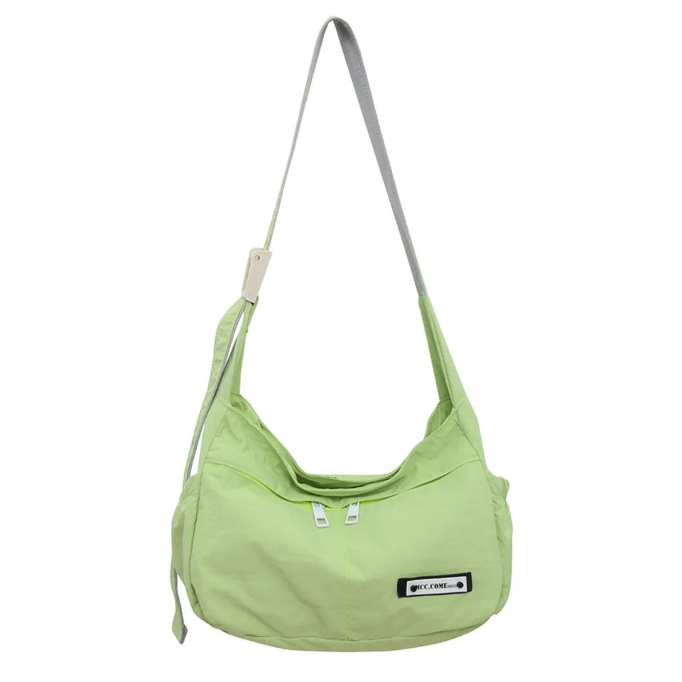 Women Nylon Shoulder Bag And Handbags Designers Female Stripe Top-handle Bags Fashion Brand Handbags