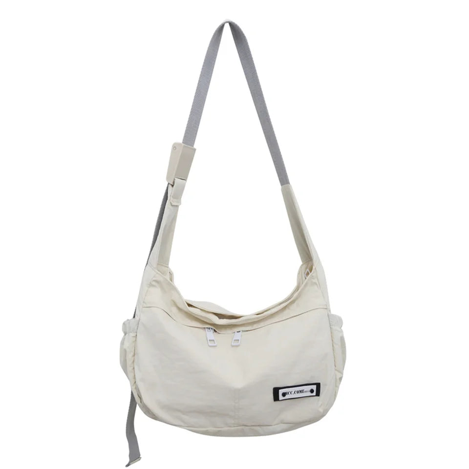 Women Nylon Shoulder Bag And Handbags Designers Female Stripe Top-handle Bags Fashion Brand Handbags