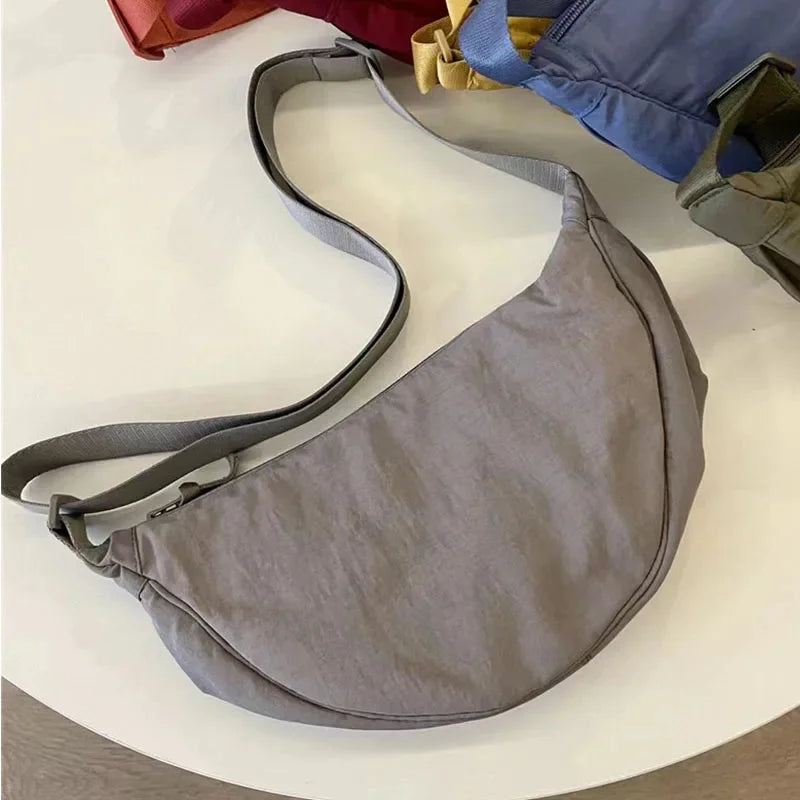 Women Nylon Shoulder Totes Handbag Ladies Fashion Travel Designer Crossbody Sling Messenger Bag Pack for Female Girl