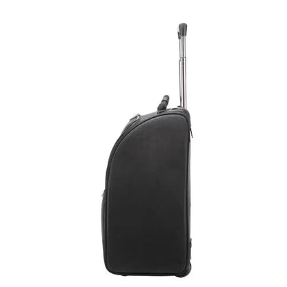 Women Nylon Trolley Makeup Train Case Two wheels Rolling Travel Makeup Storage Bag Professional Makeup Cosmetic Trolley Bags