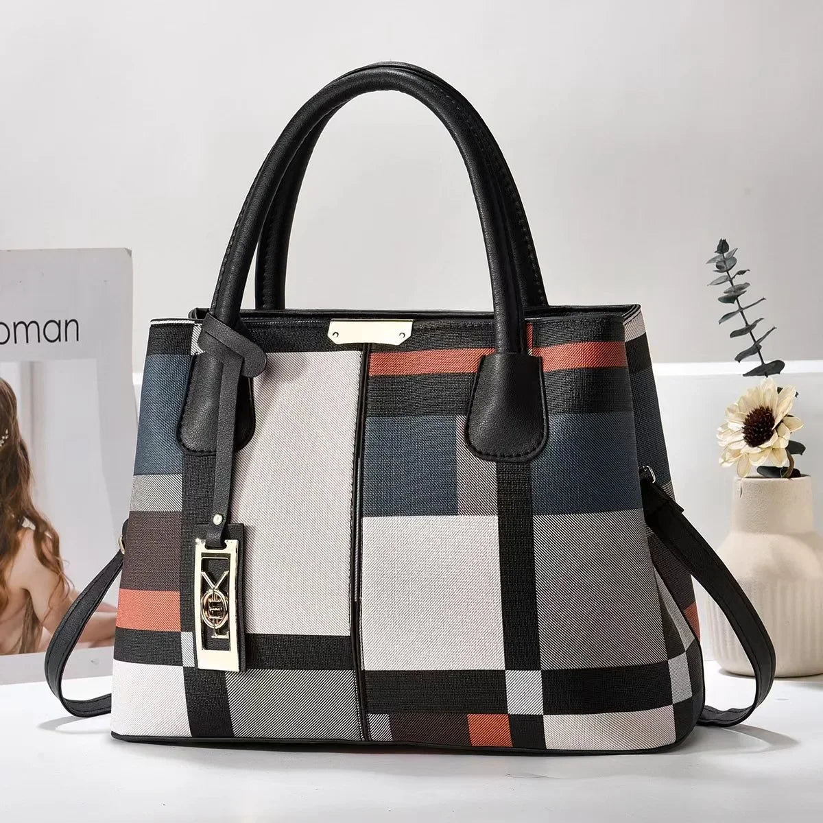 Women PU Leather Handbags Ladies Large Tote Bag Female Square Shoulder Bags Bolsas Femininas Sac New Fashion Crossbody Bags