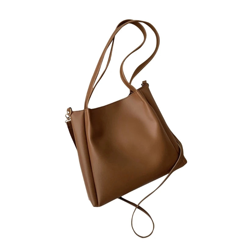 Women PU-Leather New Style Large Capacity Handbags Shoulder Bag Ladies Tote Purse Messenger Girls Fashion Shopping Bags