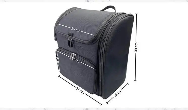 Women Portable Travel Cosmetic Backpack Artist Makeup Bag  Makeup Organizer Travel Train Case Soft Sided Cosmetic Bag Organizer