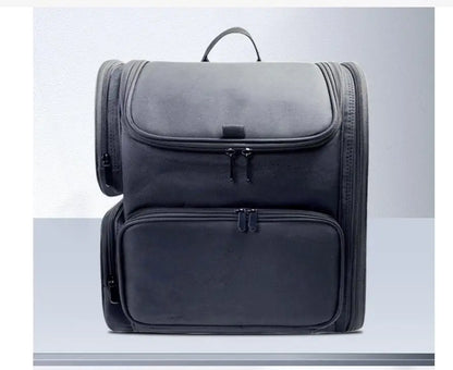 Women Portable Travel Cosmetic Backpack Artist Makeup Bag  Makeup Organizer Travel Train Case Soft Sided Cosmetic Bag Organizer