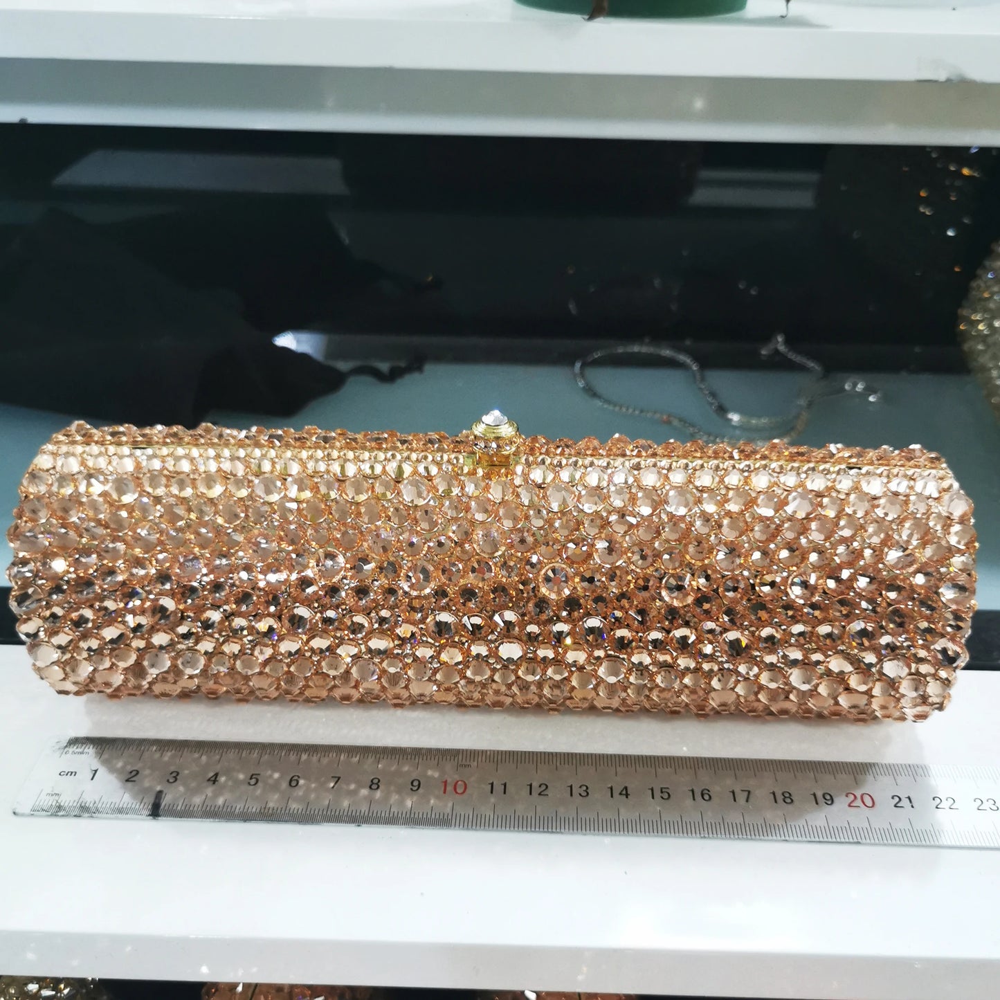 Women Red AB silver Gold Crystal Diamond Evening Purses and Clutches Bags Formal Dinner Party Prom Ladies Diamond Handbags Purse