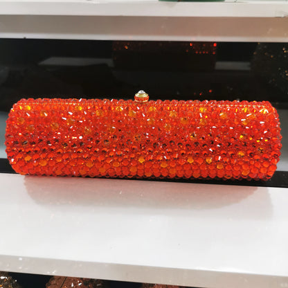Women Red AB silver Gold Crystal Diamond Evening Purses and Clutches Bags Formal Dinner Party Prom Ladies Diamond Handbags Purse