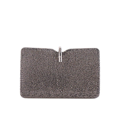 Women Red/Blue/Champagne Diamond Evening Bags Clutch Bag Dinner Metal Minaudiere Handbags Purses Bridal Crystal Clutches Bags