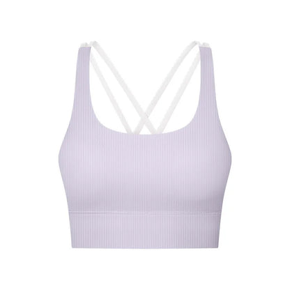 Women Ribbed Solid Sporty Padded Tank Women Outerwear With Bra