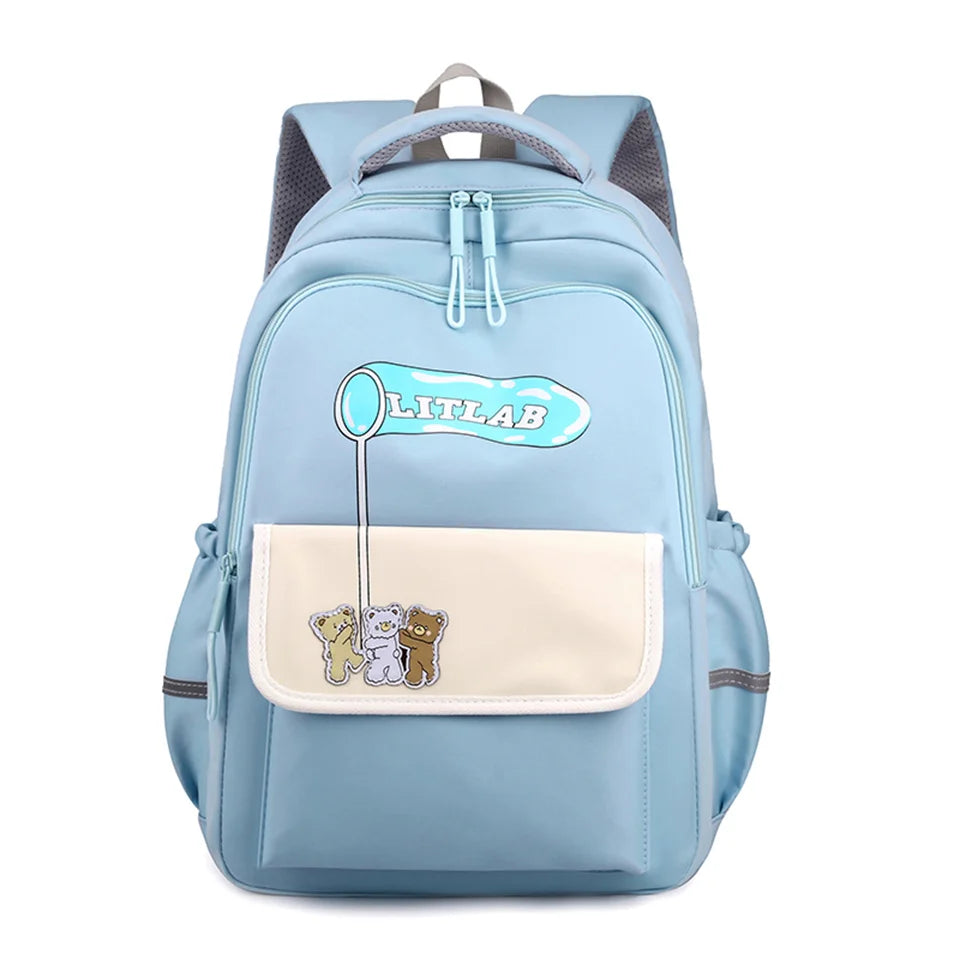 Women School Backpack Color Nylon Bagpack  Female Anti Theft Rucksack Casual Lady Travel Backpacks Korean Back Pack