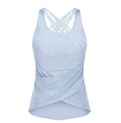 Women Shirts Back Gym Top Women's Fitness Shirt Sleeveless Top Vest white black solid color