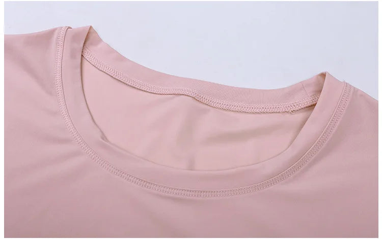Women Short Sleeved T-shirt Women's Fitness Running Strap Breathable And Loose Fitting Top