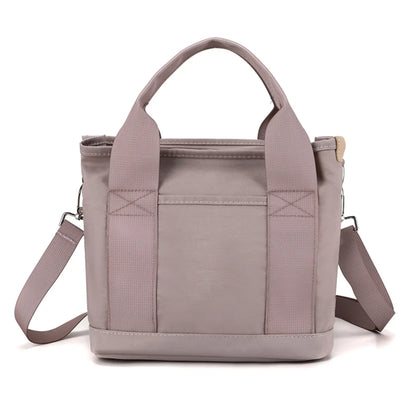 Women Shoulder Bag Casual Nylon Handbags Female Messenger Bag Tote Solid Color Lady Crossbody Bag