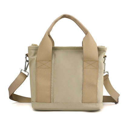 Women Shoulder Bag Casual Nylon Handbags Female Messenger Bag Tote Solid Color Lady Crossbody Bag