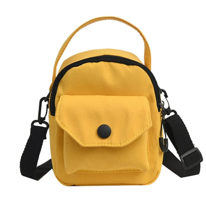 Women Shoulder Bag Fashion Casual Tote Outdoor Bag Canvas Handbag Zipper Messenger Crossbody Bags