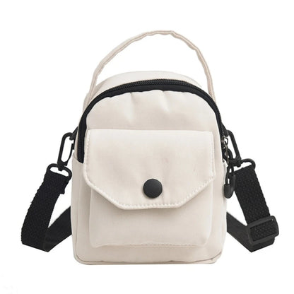 Women Shoulder Bag Fashion Casual Tote Outdoor Bag Canvas Handbag Zipper Messenger Crossbody Bags