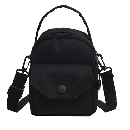 Women Shoulder Bag Fashion Casual Tote Outdoor Bag Canvas Handbag Zipper Messenger Crossbody Bags