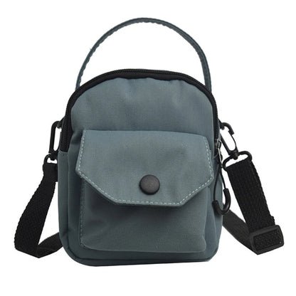 Women Shoulder Bag Fashion Casual Tote Outdoor Bag Canvas Handbag Zipper Messenger Crossbody Bags