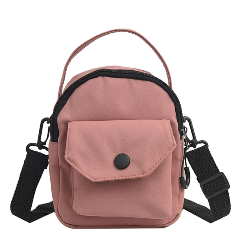 Women Shoulder Bag Fashion Casual Tote Outdoor Bag Canvas Handbag Zipper Messenger Crossbody Bags