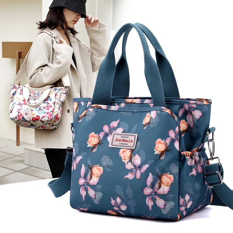 Women Shoulder Bag Female Bag Shoppers Simple Fashion Zipper Handbags Shoulder Waterproof Large Capacity Tote Hand Bags