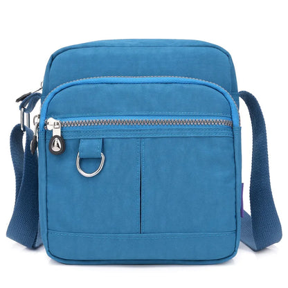 Women Shoulder Bag Summer Bag Casual Tote Outdoor Waterproof Nylon Handbag Zipper Messenger Bags Coin Holder Purse