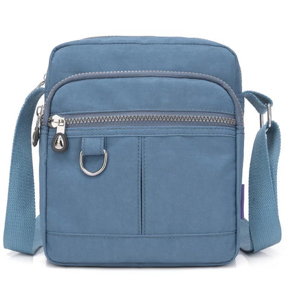 Women Shoulder Bag Summer Bag Casual Tote Outdoor Waterproof Nylon Handbag Zipper Messenger Bags Coin Holder Purse