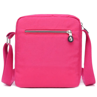 Women Shoulder Bag Summer Bag Casual Tote Outdoor Waterproof Nylon Handbag Zipper Messenger Bags Coin Holder Purse