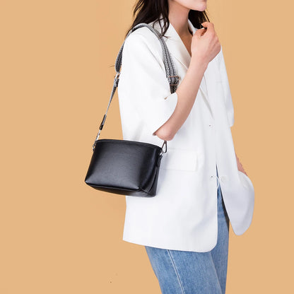 Women Shoulder Bags 100% Genuine Leather Luxury Designer Female Messenger Bag 2024 Trend Large Capacity Ladies Handbag Purses