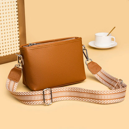 Women Shoulder Bags 100% Genuine Leather Luxury Designer Female Messenger Bag 2024 Trend Large Capacity Ladies Handbag Purses