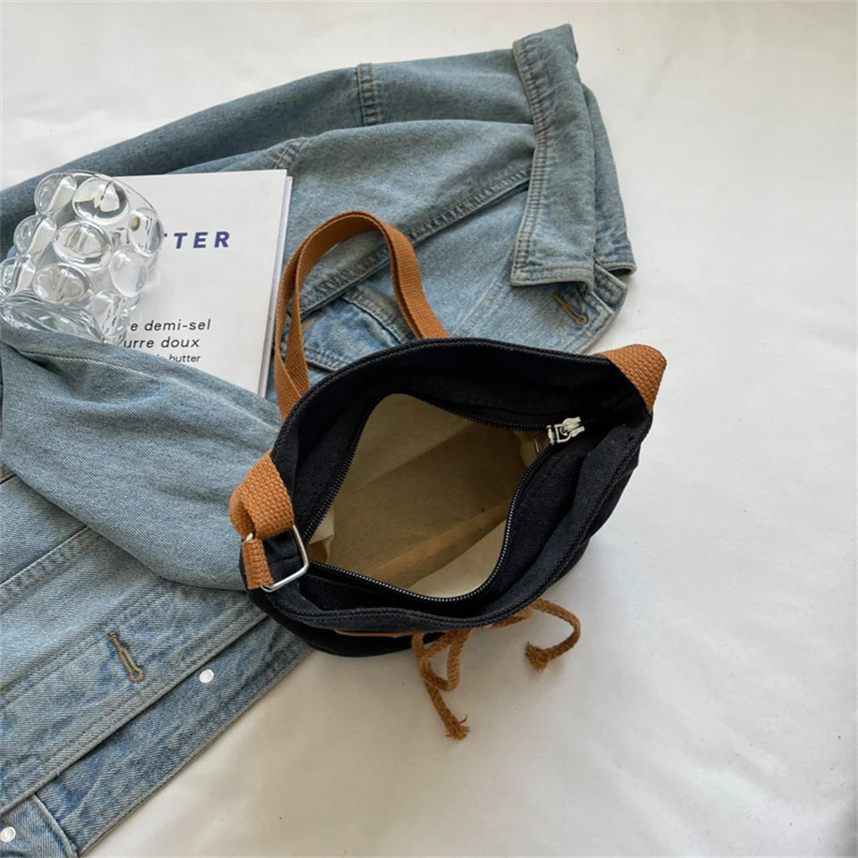 Women Shoulder Bags Shopper Designer Handbags Spring Summer High Quality Student Crossbody Bag Female Canvas Tote Bag