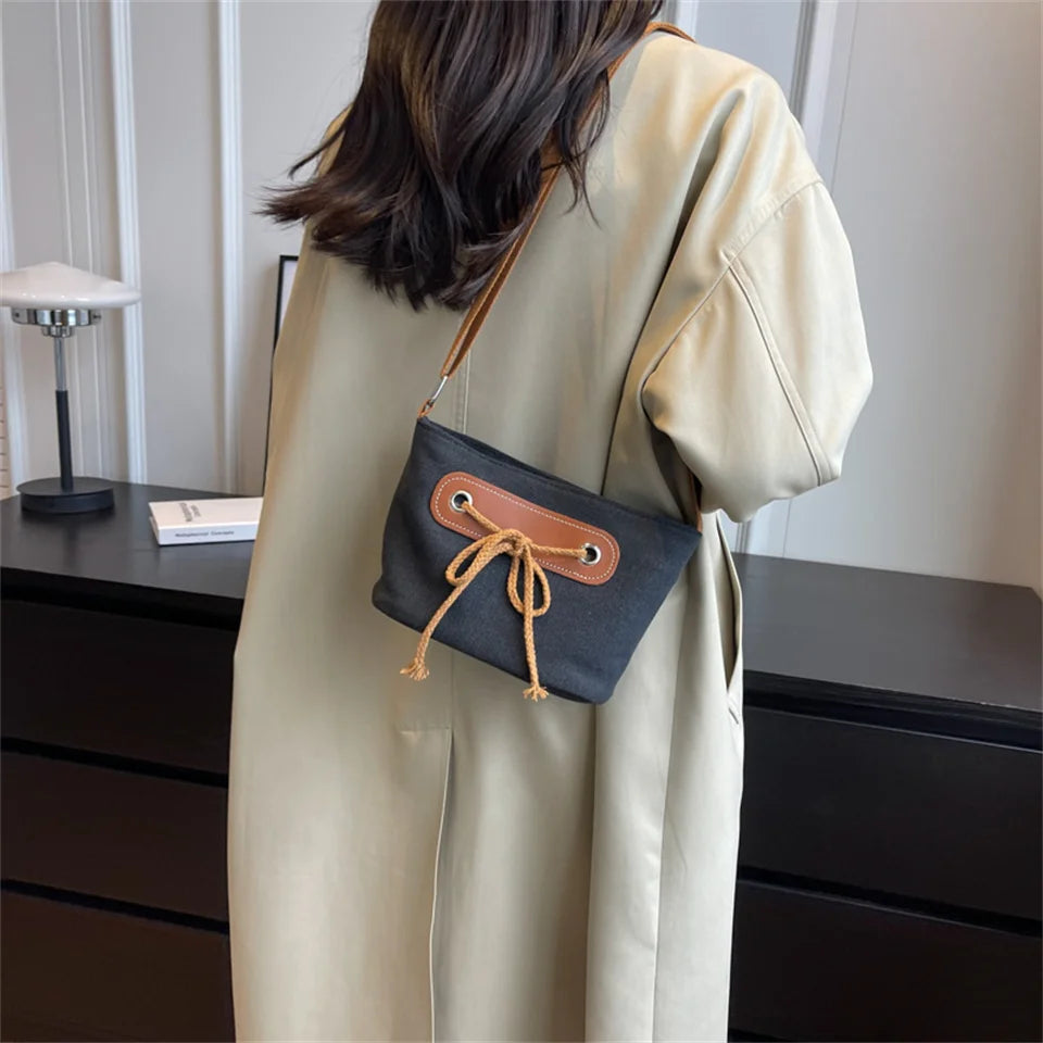 Women Shoulder Bags Shopper Designer Handbags Spring Summer High Quality Student Crossbody Bag Female Canvas Tote Bag