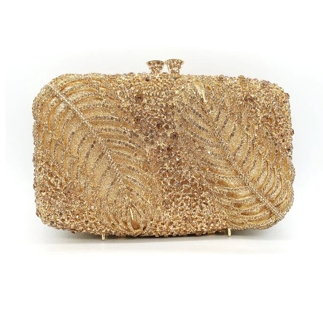 Women Silver Color Crystal Clutch Bags Stone Evening Purse Wedding Bridal Rhinestones Purse And Handbags Party Dinner Gift Bag
