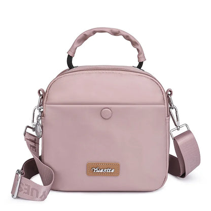 Women Small Shoulder Bag Summer Bag Casual Outdoor Waterproof Nylon Handbag Zipper Messenger Bags Coin Holder Purse